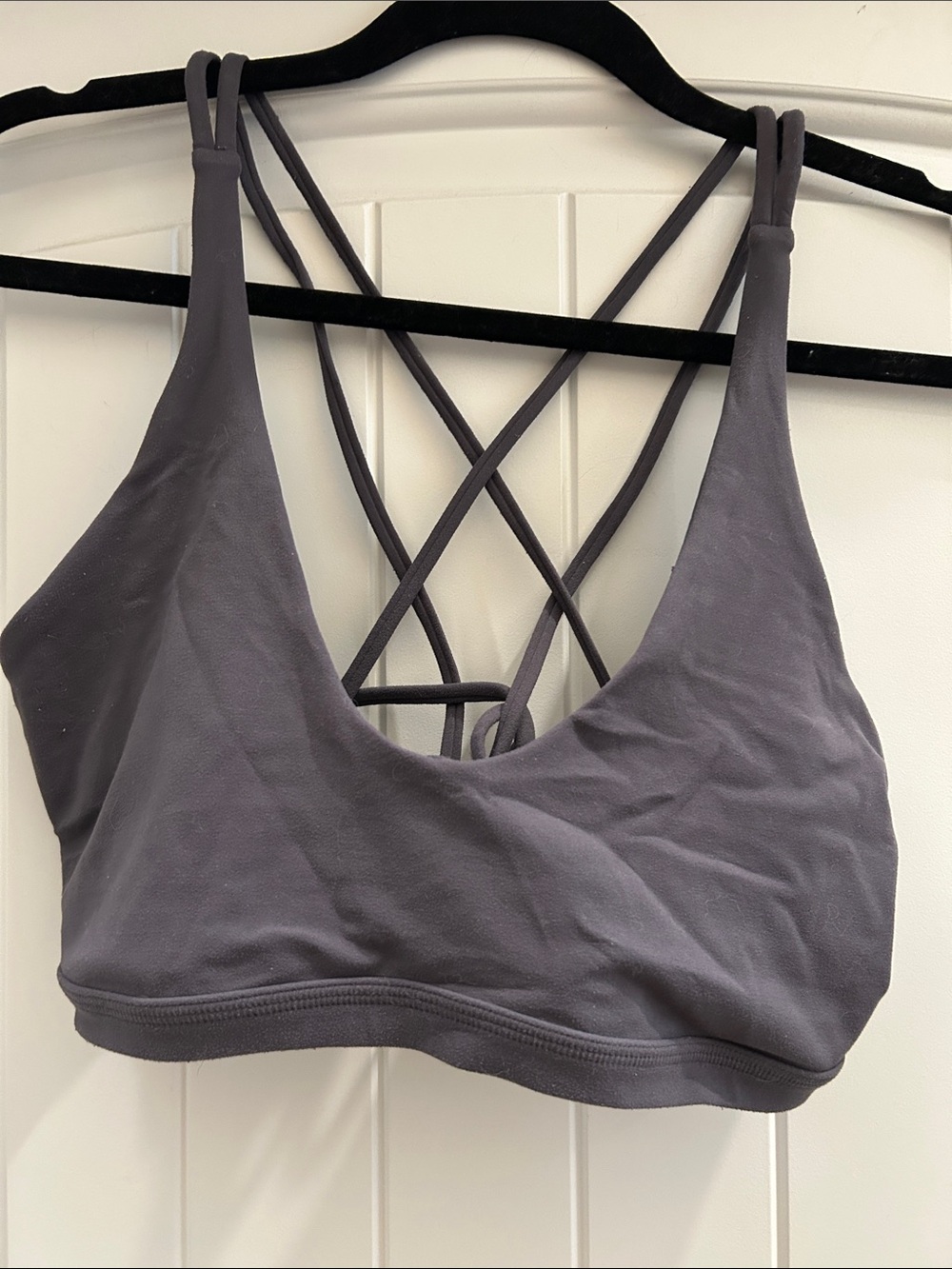 Lululemon Strappy Back Bralette - Slate Gray